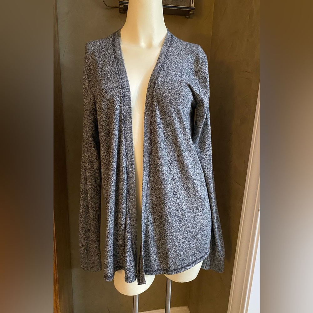 Proof Women’s spring cardigan open-front Gray, L